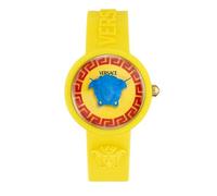 Versace Reloj Analógico para Unisex niños de Cuarzo Suizo con Correa en Silicona VE9200425