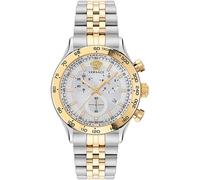 Versace- Reloj cronógrafo para hombre Hellenyium Chrono bicolor 44 mm Ve 2U00422- Accessories- Hombre- Gris- ONE SIZE- Reloj cronógrafo para hombre Hellenyium Chrono bicolor 44 mm Ve 2U00422