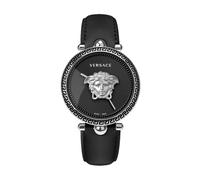 Versace- Reloj de cuero Palazzo Empire- Accessories- Mujer- Negro- ONE SIZE- Reloj de cuero Palazzo Empire