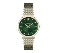 Versace- Reloj de lujo esfera verde oro- Accessories- Hombre- Amarillo- ONE SIZE- Reloj de lujo esfera verde oro