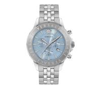 Versace Reloj de pulsera para hombre con cronógrafo Signature VEV602325, acero inoxidable