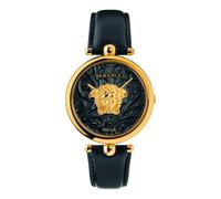 Versace Reloj de pulsera para mujer Palazzo Empire 39 mm Medusa en la esfera de la correa de cuero VECO01420, Correa