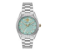 Versace Reloj de pulsera V-Code, Azul, OS, Versace Código V