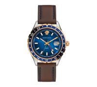 Versace - Reloj Hellenyium GMT - Accessories - Hombre - Azul - ONE SIZE -