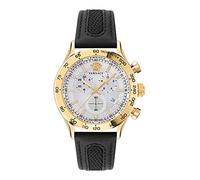 Versace Reloj Hombre Analogico Cuarzo con Correa de Cuero VE2U00222