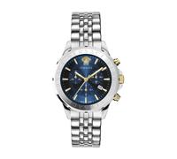 Versace - Reloj Hombre Cronógrafo Signature Azul - Accessories - Hombre - Gris - ONE SIZE -
