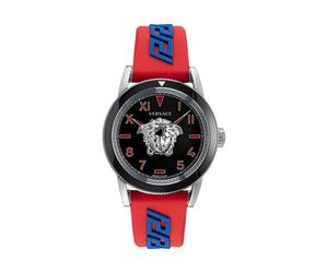 Versace- Reloj Hombre V-Palazzo- Silicona Azul-Roja- Accessories- Hombre- Multicolor- ONE SIZE- Reloj Hombre V-Palazzo- Silicona Azul-Roja