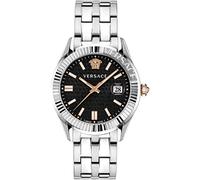 Versace Reloj Mujer Analogico Cuarzo con Correa de Acero Inoxidable VE3K00322