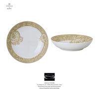 Versace Rosenthal - Barocco Beige - Plato Hondo Cm 22 / Inch 8.66