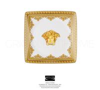 Versace Rosenthal - I Love Baroque Blanco - Coppetta Cuadrada Plana cm 12 x 12
