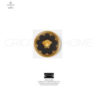 Versace Rosenthal - I love Baroque Negro - plato plano Mantequilla Ø CM 10 - En