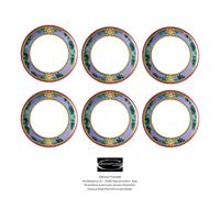 Versace Rosenthal - Jungle Animalier - Set 6 Platos Fruta/ Postre Ø CM 21