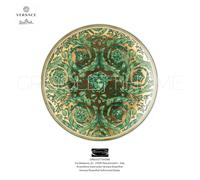 Versace Rosenthal - Medusa Garland Verde - plato plano / Pan CM 17