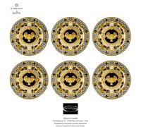 Versace Rosenthal - Prestige Gala - Set 6 Platos Tarjeta de Mesa CM 30 / Inch