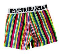 Versace Shorts Pantalones Cortos Minishorts 90er Años a Rayas Multicolor Stripes