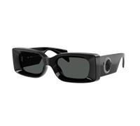 Versace Unisex Sunglass VE4474U - Color del Marco: Negro, Color de la Lente: Gris Oscuro
