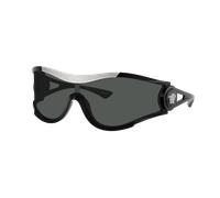 Versace Unisex Sunglass VE4475 - Color del Marco: Negro, Color de la Lente: Gris Oscuro