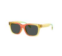Versace Unisex Sunglass VK4006U - Color del Marco: Degradado naranja amarillo verde, Color de la Lente: Gris Oscuro