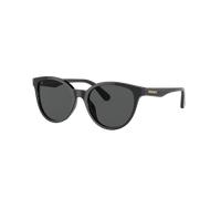 Versace Unisex Sunglass VK4427U Kids - Color del Marco: Negro, Color de la Lente: Gris Oscuro