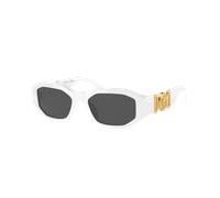 Versace Unisex Sunglass VK4429U Kids - Color del Marco: Blanco, Color de la Lente: Gris Oscuro