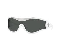 Versace Unisex VE4475 314/87 Gafas de sol Inyectado Blanco Gris Geométrico Normal