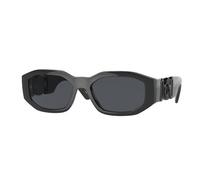 Versace Unisex Versace VE4361 536087 Gafas de sol Nylon Negro Gris Geométrico Normal