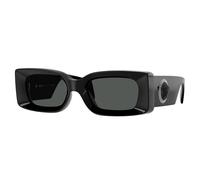 Versace Unisex Versace VE4474U GB1/87 Gafas de sol Inyectado Negro Gris Cuadrada Normal
