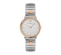 Versace - V-Circle 38 MM - Accessories - Mujer - Gris - ONE SIZE -