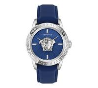 Versace- Reloj Azul y Plata V-Code Restyling- Accessories- Hombre- Multicolor- ONE SIZE- Reloj Azul y Plata V-Code Restyling
