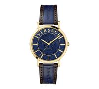 Versace - V-Essential 40 mm - Accessories - Mujer - Azul - ONE SIZE -