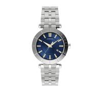 Versace - V-Race Acero Inoxidable Esfera Azul Reloj - Accessories - Hombre - Gris - ONE SIZE -