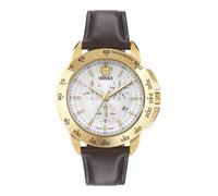 Versace V-Sport VEKIA0325 - Reloj cronógrafo para hombre con esfera plateada y blanca de 44 mm