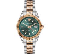 Versace V11050016 Hellenyium 42mm Multifunctión Cuarzo Unisex Verde Oro rosa,...