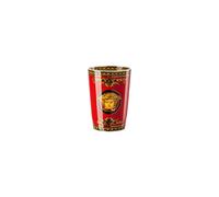 Versace - Vaso Sin Asa Medusa Rojo Versace - Versace Rosenthal Medusa