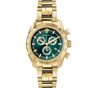 Versace VE2I00621 V-Ray Crono 44mm Chronograph Cuarzo Unisex Verde Oro 5 ATM
