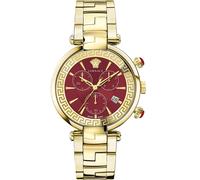 Versace VE2M00721 Revive Cronografo 41mm Chronograph Cuarzo Unisex Rojo Oro 5...