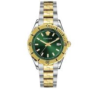 Versace VE3A00720 Hellenyium 42mm Cuarzo Unisex Verde Oro, Plata 5 ATM