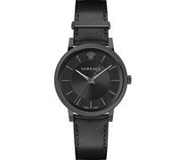 Versace VE5A00220 Reloj de pulsera V-Circle 44mm 5ATM Cuarzo Unisex Negro