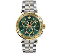 Versace VE6CA0523 Aion Cronógrafo 45mm Chronograph Cuarzo Unisex Verde Plata...