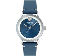 Versace VE9G00124 Reloj de pulsera V-Helix 40mm 5ATM Cuarzo Unisex Azul Plata