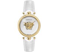 Versace VECO02822 Reloj de pulsera Palazzo 39mm 5ATM Cuarzo Unisex Blanco Oro