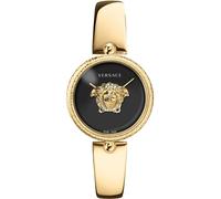 Versace VECO03122 Reloj de pulsera Palazzo 39mm 5ATM Cuarzo Unisex Negro Oro