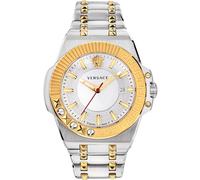 Versace VEDY00519 Chain Reaction Multifunctión Cuarzo Unisex Plata Oro, Plata...