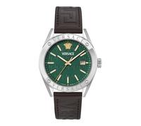 Versace Vekha Athletics VEKHA0125 - Reloj analógico de 3 manecillas de 41 mm con esfera verde para hombre