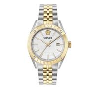 Versace Vekha Athletics VEKHA0625 - Reloj analógico de 3 manecillas de 41 mm con esfera blanca para hombre