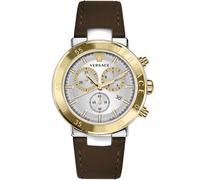 Versace- Cronógrafo Urban Mystique Reloj de Cuero- Accessories- Hombre- Amarillo- ONE SIZE- Cronógrafo Urban Mystique Reloj de Cuero
