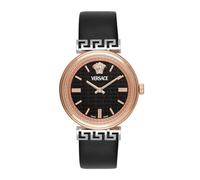 Versace Reloj analógico para mujer con esfera negra VETCA0224