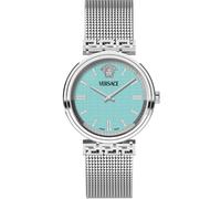 Versace VETCA0324 Reloj de pulsera Mythos 36mm 5ATM Cuarzo Unisex Turquesa Plata