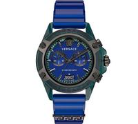 Versace VEZ701122 Active Policarbonat Cronógrafo 45mm 3ATM Chronograph Cuarzo...