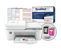 VersaCheck HP DeskJet 4155 MXE MICR - Paquete de software de impresión Presto para impresora todo en uno, color blanco